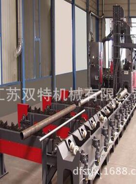供应钢管抛光机钢管除锈机脚手架钢管调直除锈机厂家直销