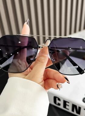 飞行员太阳眼镜男士2023超酷开车专用双梁偏光太阳眼镜骑行驾驶网