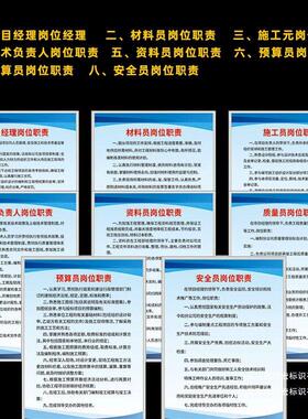建筑工地五牌一图安全文明施工牌警示牌五图一牌现场标识牌铭牌警