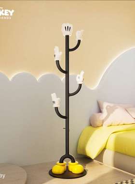 SUNDAYHOME迪士尼米奇百手衣帽架摆件客厅卧室轻奢高级感创意衣架