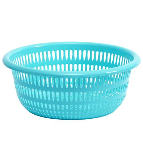 厨房洗菜篮沥水盆塑料套装洗水果盆水池收纳篮餐具淘菜盆淘米篮子 - 图3