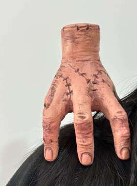 Wednesdaything亚当斯一家星期三乳胶手掌小东西断手可捏弹手套