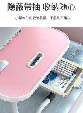 床上小桌子电脑桌宿舍简易电脑折叠桌卧室简约学生学习书桌写字桌