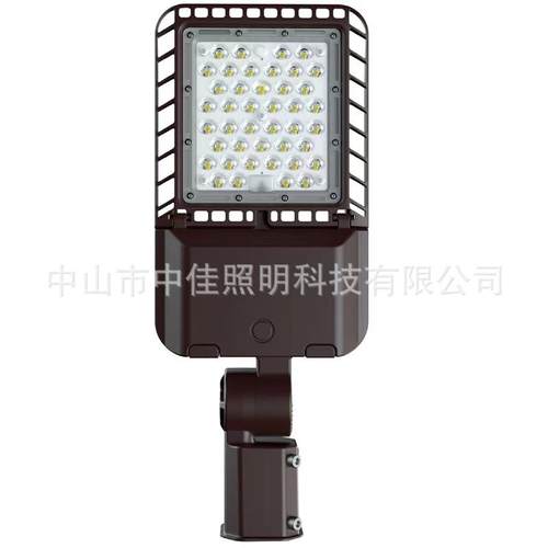 新款LED压铸可调角度路灯头100W200W市政工程大功率灯具led路灯头 - 图1