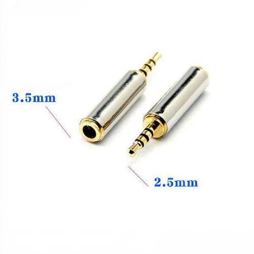 1/2/5pcs Audio Jack plug 3.5mm male Stereo to 2.5mm female - 图3