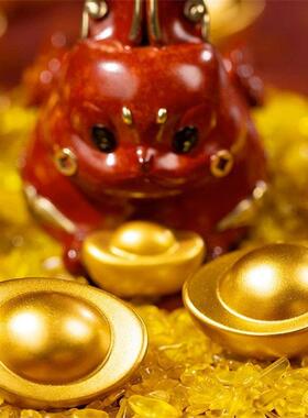 守藏·朱炳仁铜 一锭发财金元宝 办公桌面玄关铜摆饰开 业礼品