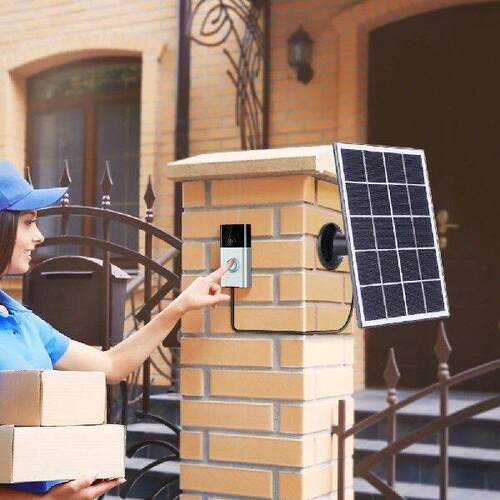 4W Solar Panel for Ring Doorbell IP65 Waterproof Solar - 图3