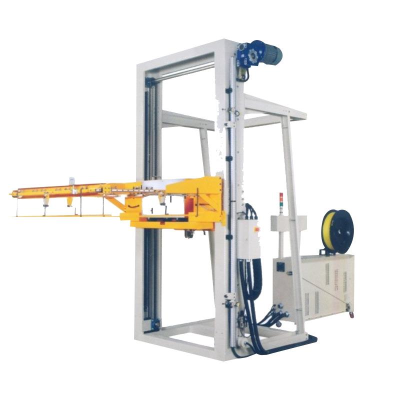 Fully automatic horizontal baler packaging equipment PP strap PET strap packing pallet efficient intelligent strapping machine