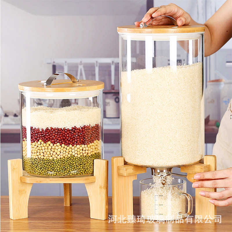大容量玻璃罐密封米桶带盖储粮罐食品陈皮罐玻璃密封罐,淘宝优惠券,粉丝福利购,淘宝优惠卷
