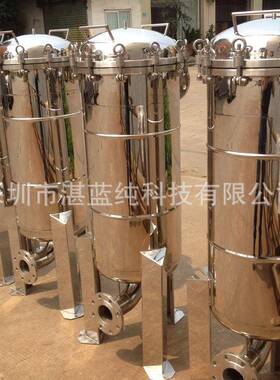 湛蓝纯 袋式过滤器厂家供应污水处理袋式过滤器自动焊接品质保障