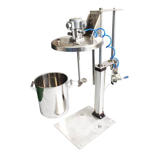 AMN2-TBC不锈钢扭矩强气动升降搅拌机无极调速工业变频 - 图1