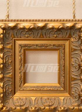 挂画器轨道法式复古F96HJ9TT装画油画饰别墅画画展吊挂条黄铜链杆