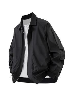 L 91190 Men's Casual Loose Jacket 士休闲夹克