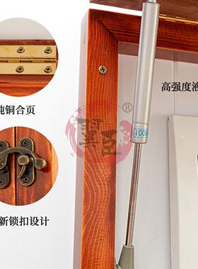 dbxg客厅式香樟实木雕上弱翻表配电闸盒中电箱盖装饰画遮挡箱饰品