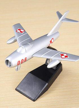 抗美援朝战斗机军事模型合金战斗机金属15摆件米格