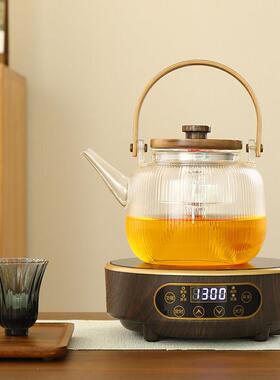 黑晶炉泡茶炉迷你小型家用玻璃煮茶器铁壶烧水泡茶光波炉非电磁炉