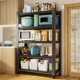 Kitchen storage rack movable multi-layer floor-standing microwave oven multi-function storage pot rack household shelves Sensheng
