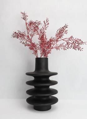 现代简约多层插花花器摆件样板间电视柜茶几客厅玄关家居软装