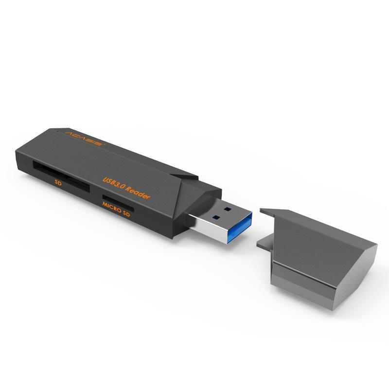 Acasis读卡器USB3.0高速多功能TF卡SD卡车载OTG外接手机电脑两用 - 图3