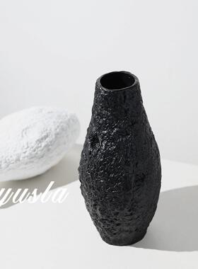 法式复古客厅茶几插干花瓶餐花器板玄关柜酒店别样墅间摆UGH件软