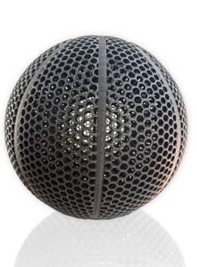 批发3D打印篮球高弹力免充气镂空7号成人运动网红潮流篮球