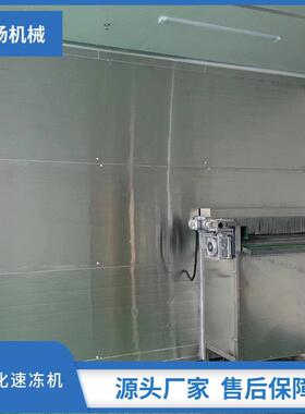 毛豆黄豆角速冻机果蔬加工设备流态化速冻机