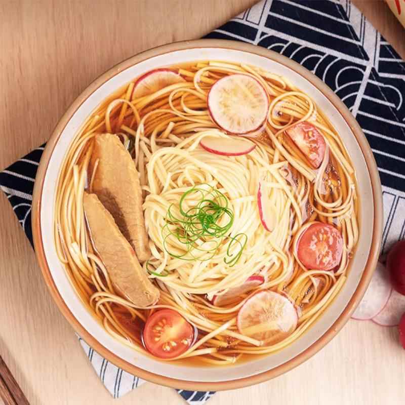 包邮4斤陈克明碱水面 挂面炸酱热干面 凉面宽碱面条 特产粮油粉面