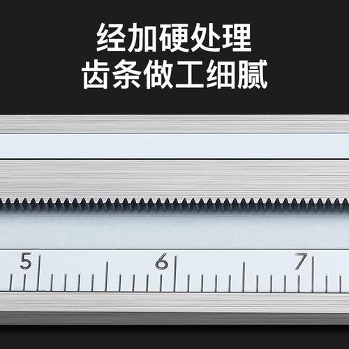 桂林桂量带表卡尺0-150-200mm不锈钢游标高精度代表工业油表卡尺 - 图3