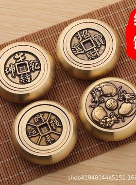 黄铜六面转手转运转转装饰摆件