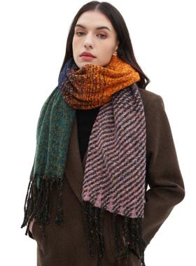Scarf autumn men's and women's gradient scarf