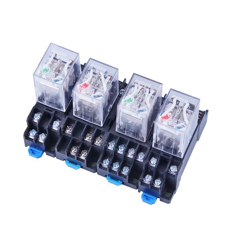 普正HH52P小型中间继电器HH54P 53P JQX-13F MY4NJ LY2NJ 24v220V,淘宝优惠券,粉丝福利购,淘宝优惠卷