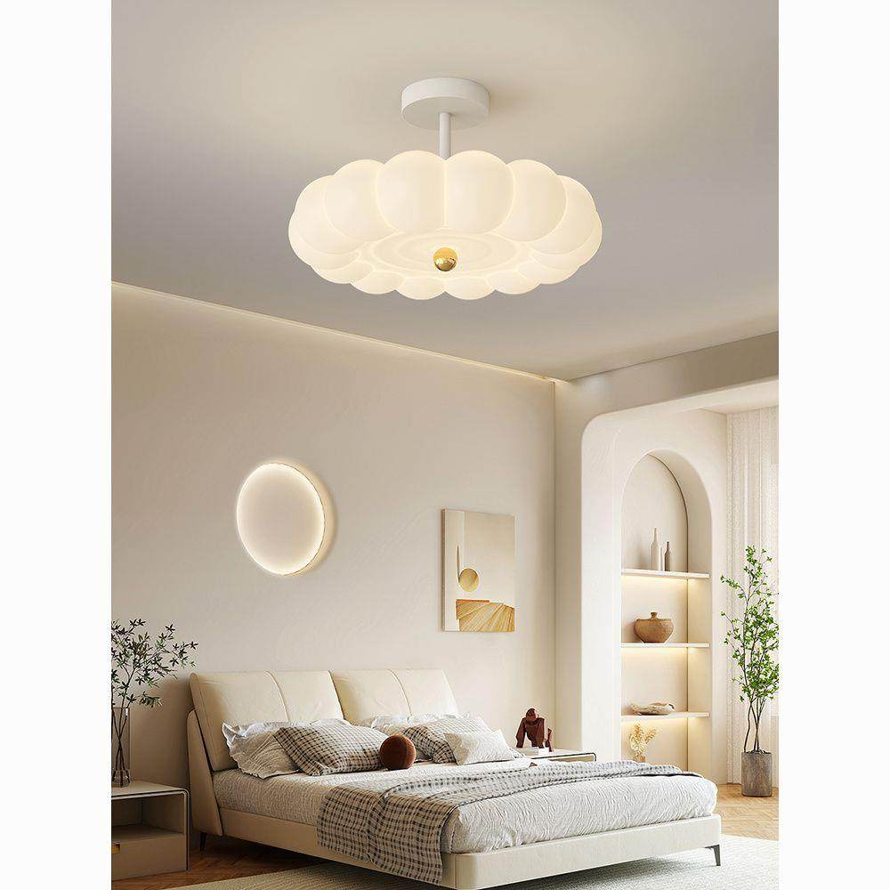 奶油风全光谱卧室吊灯简约现代儿童房灯智能卧室吸顶灯中山灯,淘宝优惠券,粉丝福利购,淘宝优惠卷