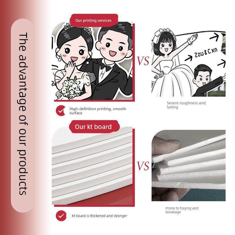 订婚迎宾牌结婚布置装饰高级人形立牌手绘漫画卡通指示牌婚礼kt板,淘宝优惠券,粉丝福利购,淘宝优惠卷