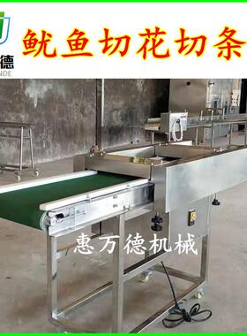加工供应多功能鸡胸肉切条机 不锈钢鱿鱼牛肉切花设备惠万德