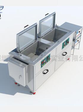双槽超声波清洗机工业用带热风烘干汽配发动机火花塞油缸除油除锈