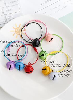 Candy-colored Bell Keychain with Colorful Enamel Coating, St