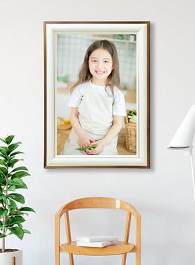 全家福相框定制打印加冲洗照片结婚照婚纱照相片放大做成36寸挂墙