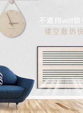 定做电盒表箱装饰画配电右推拉式弱号左网箱线不遮挡信餐电厅箱墙