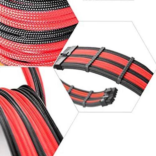 机箱理线梳理线电源线亚克力主板理线显卡排线座机箱背部走线 - 图3