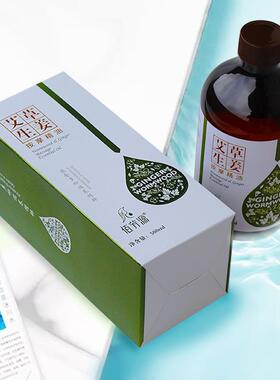 正品佰身芳源艾院草生姜发热精油500m瓶全按摩推拿刮l痧精油美容