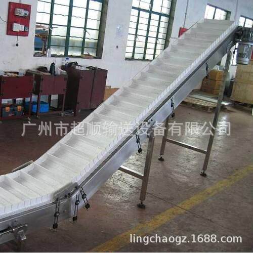 厂家直供专业制造重型物料爬坡机斜坡刮板机斜坡输送机输送带 - 图0
