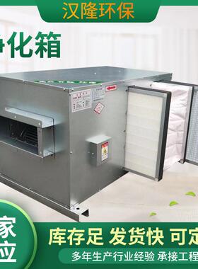 新风系统前置空气过滤箱初中效除甲醛异味过滤箱段净化型风机箱