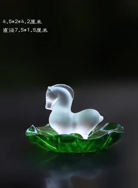 琉室璃LWS茶宠小香香插摆件居马家客厅茶办公熏线香香器茶具配件