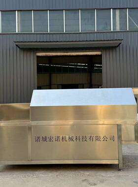 土炒馍电磁炒货机炒棋子豆双层滚筒炒锅304不锈钢炒辣椒机器