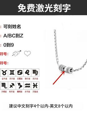 小蛮腰纯银链珠女DCB生潮秋冬饰高级感韩版转运项配吊坠锁骨链卫