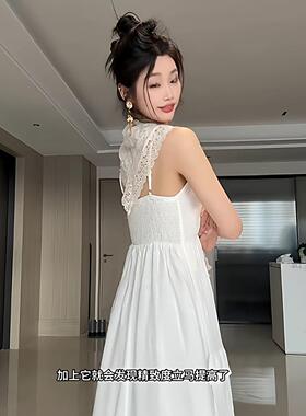 韩式蕾丝花边腰带配饰女配牛仔裤屁帘杏色腰巾三角巾丝巾搭配头巾