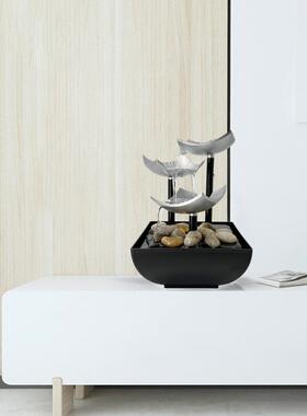 客厅家用办6FHyFNT8公室桌面小型喷泉水招生财流摆景件观装饰品工