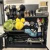 Hole board outdoor wall shelf display display mountain climbing storage rack 913 nail-free installation