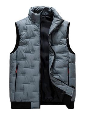 E 45780 Hooded Cotton Vest Men's Winter 士连帽棉马甲