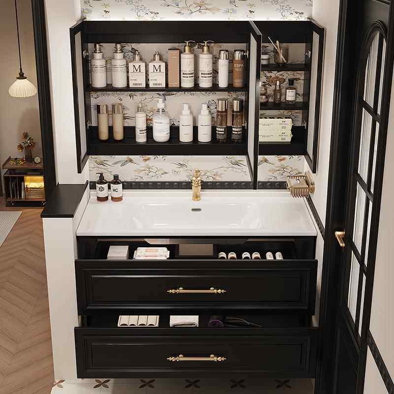 法式覆古浴室柜组合卫生间陶瓷一体盆洗漱台橡木烤漆洗手池洗脸盆,淘宝优惠券,粉丝福利购,淘宝优惠卷